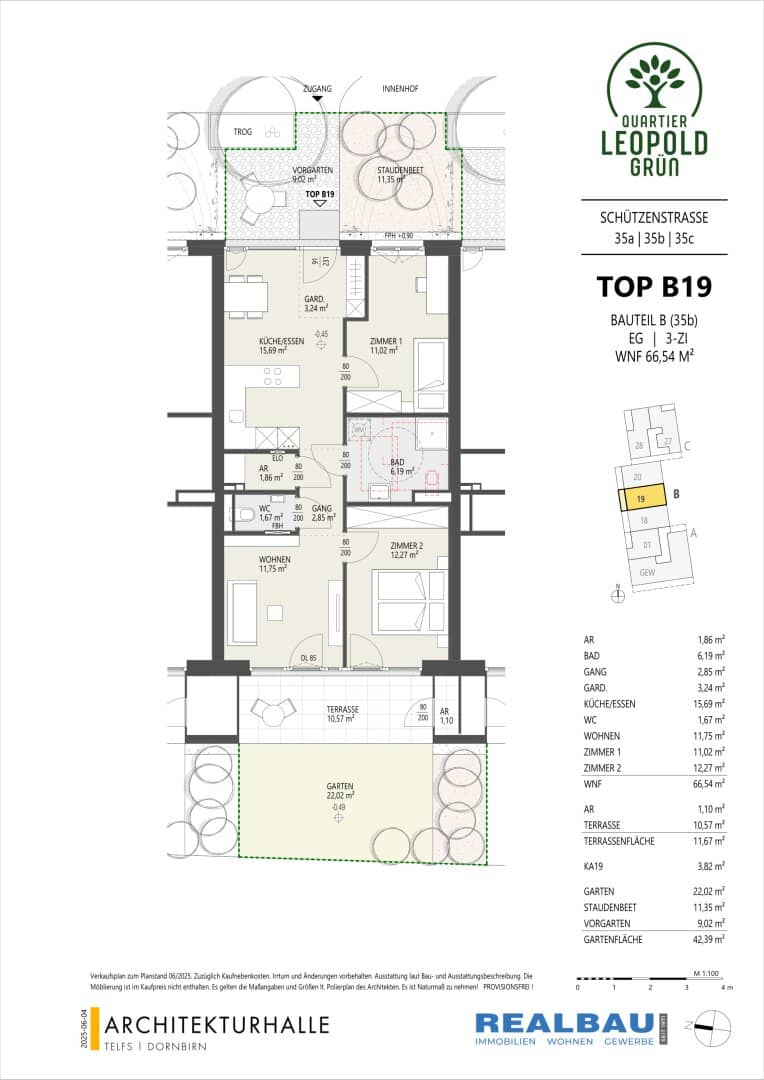 New build apartment with loggia in Olympic Village
