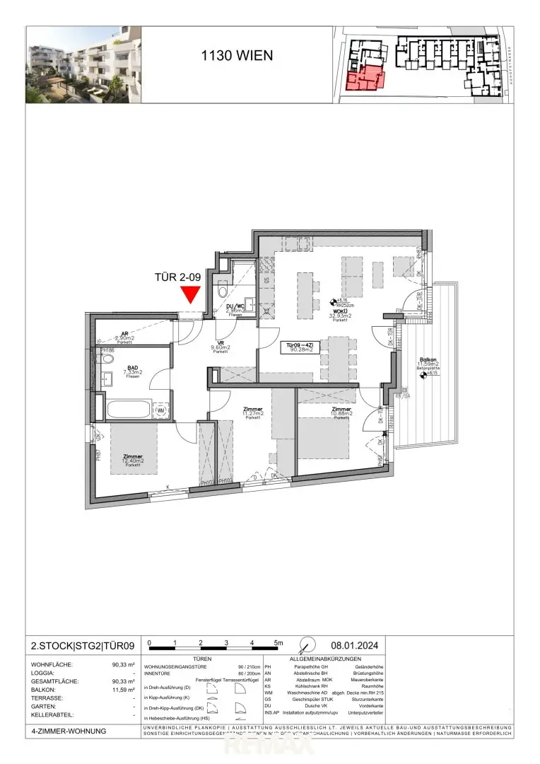 Neubau Wohnung Hietzing Grünlage U4 Anbindung