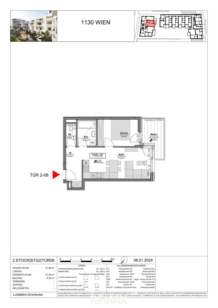 Erstbezug Wohnung Hietzing Balkon Nähe zur U4