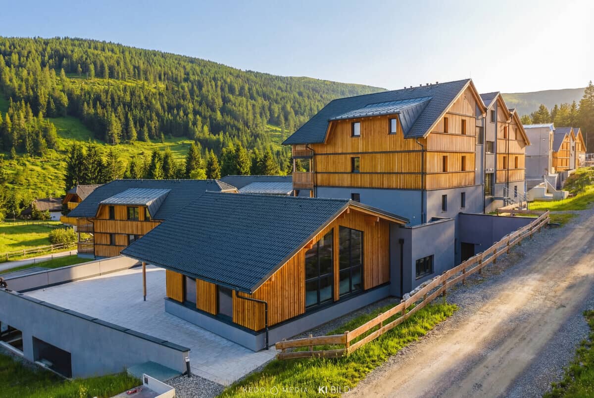 Ground floor apartment ski in ski out