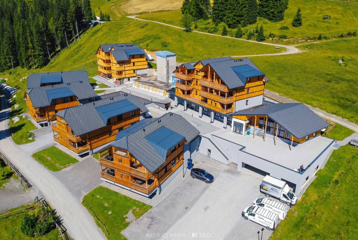 Apartment with piste access and balcony Lachtal