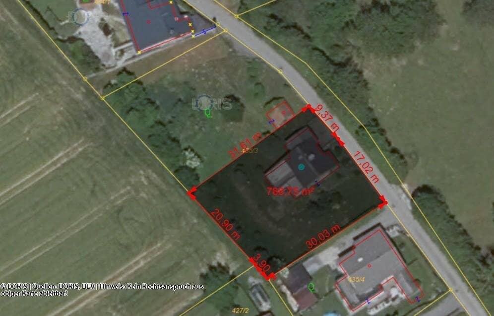 2 Baugrundstücke in Laakirchen-Haitzing: je 788 m², Blick ins Grüne