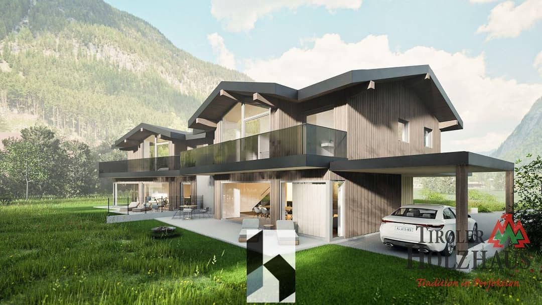 Reihenhaus in Leutasch - Neubau mit 115 m², 2 Bädern, Terrasse