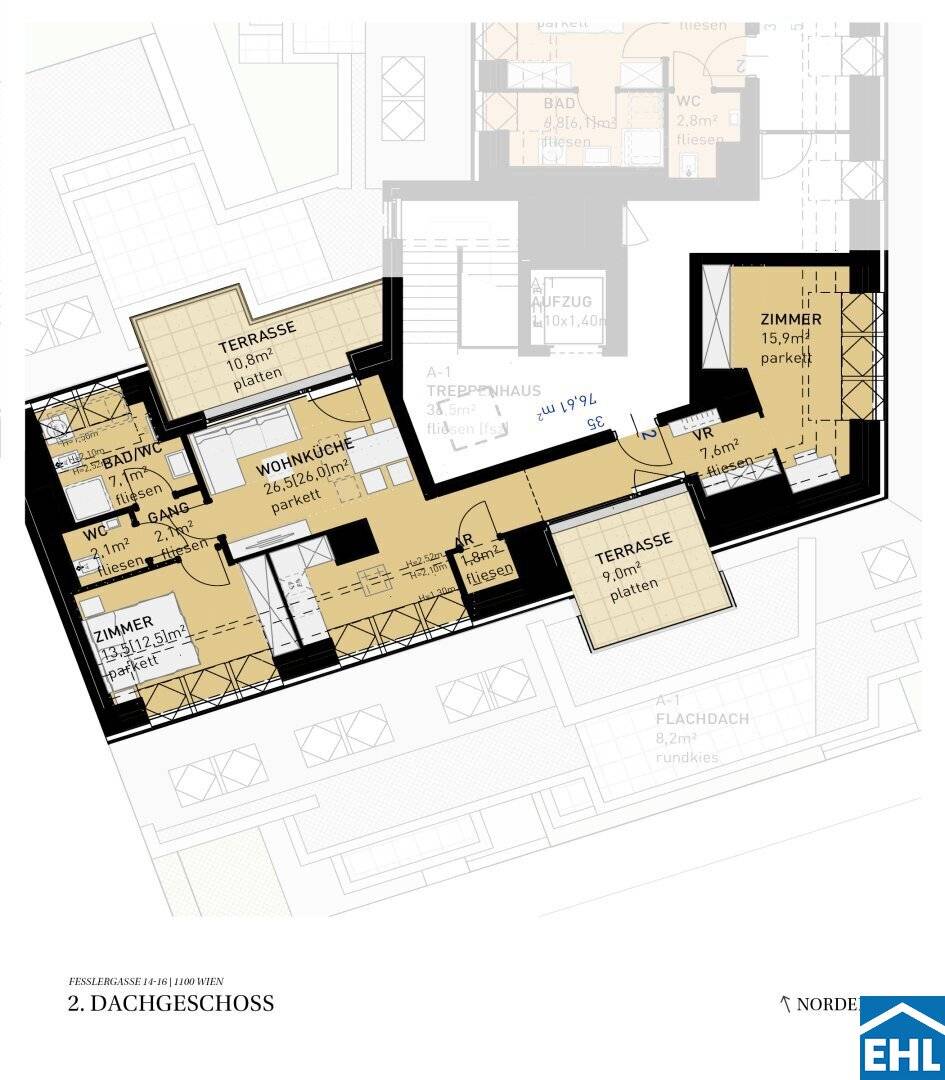 Perfectly designed investment apartments in TEN LIVING Favoriten – Top Yields