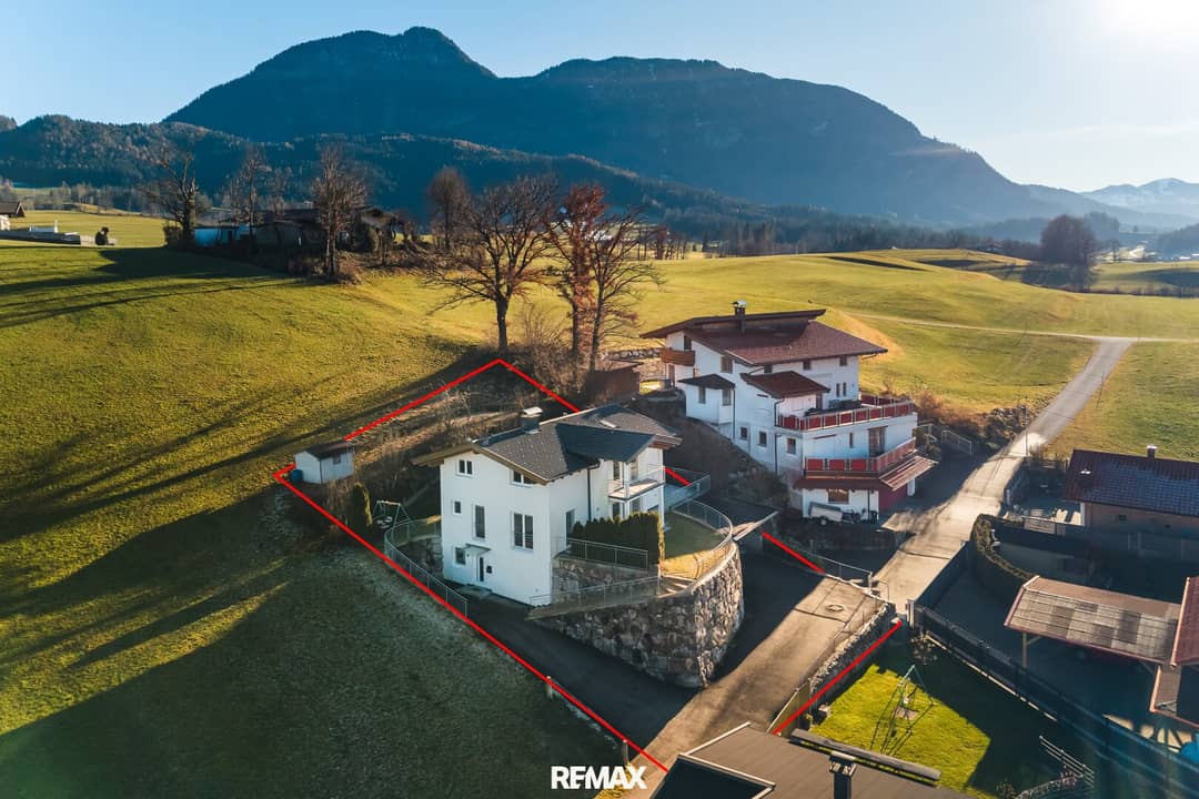 Einfamilienhaus in Schwoich, modernisiert, sonnige Aussicht, 141 m²