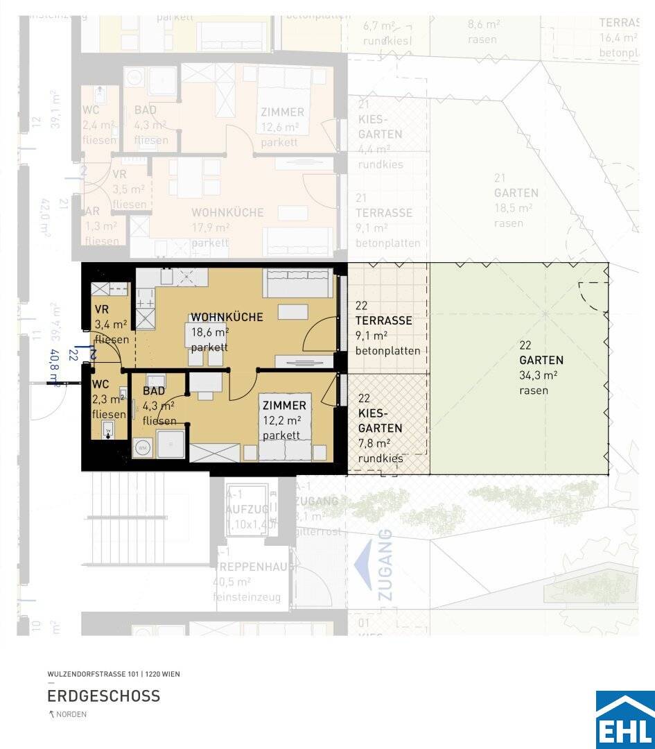 Exclusive living comfort: The location makes the difference