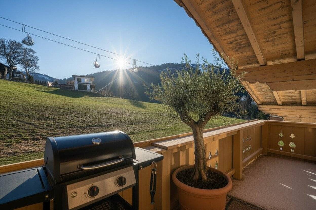 Attic apartment near lift with balcony Tyrol