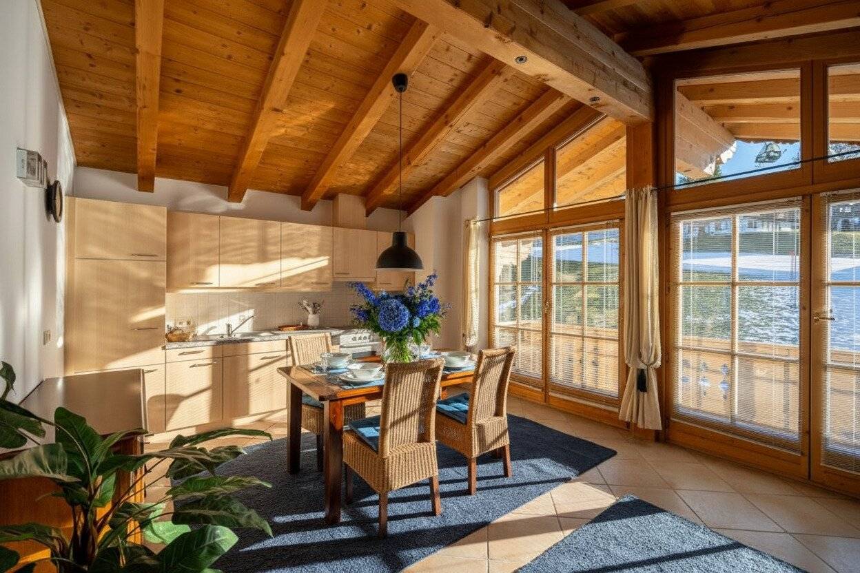 Attic apartment near lift with balcony Tyrol
