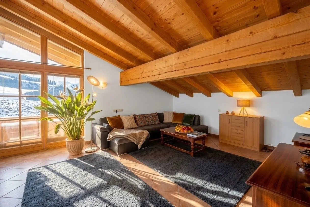 Attic apartment near lift with balcony Tyrol
