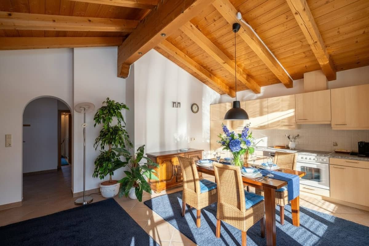 Dachgeschoss-Wohnung in Ellmau, 88 m², 3 Zimmer, Balkon, ruhig
