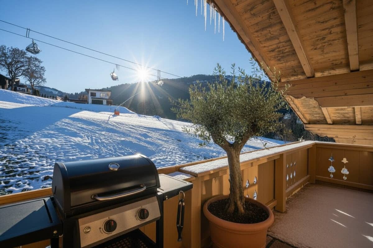 Dachgeschoss-Wohnung in Ellmau, 88 m², 3 Zimmer, Balkon, ruhig