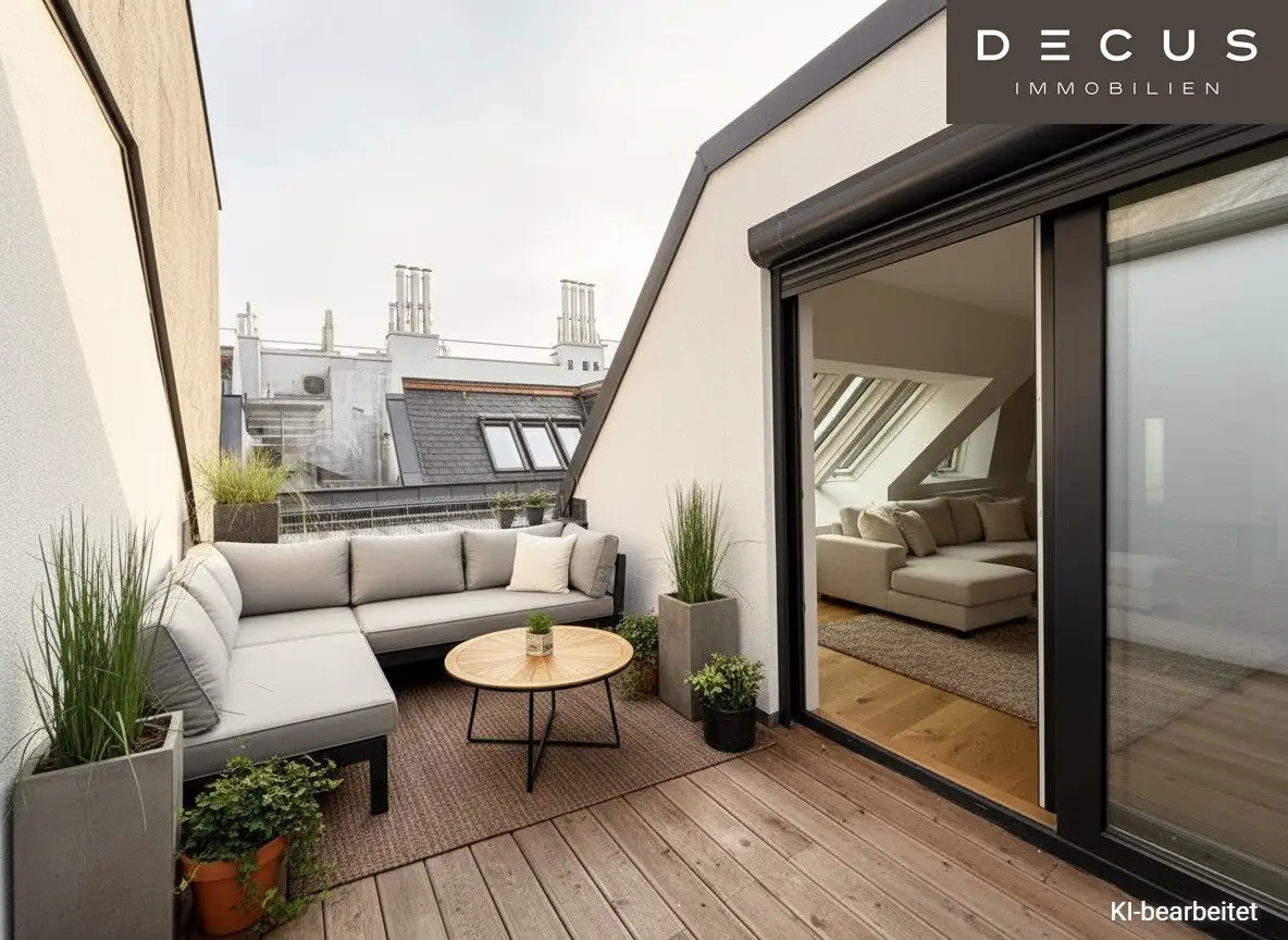 Penthouse with Terrace, 1020 Vienna