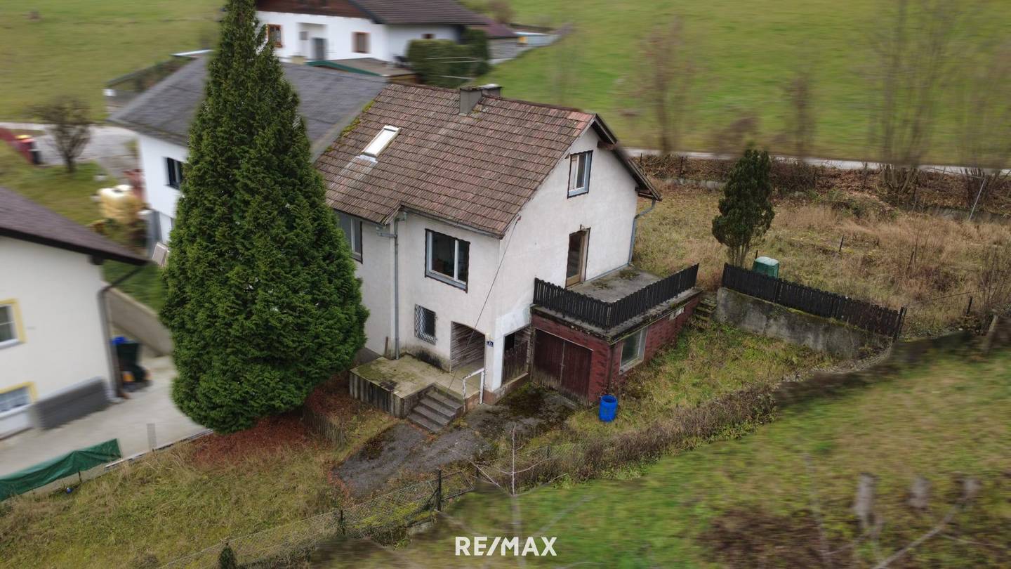 Sanierungsbedürftiges Einfamilienhaus in Traisen, 60 m² Wohnfläche