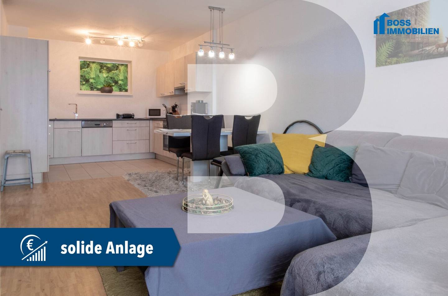 Wohnung sofortige Mieteinnahmen barrierefrei Loggia