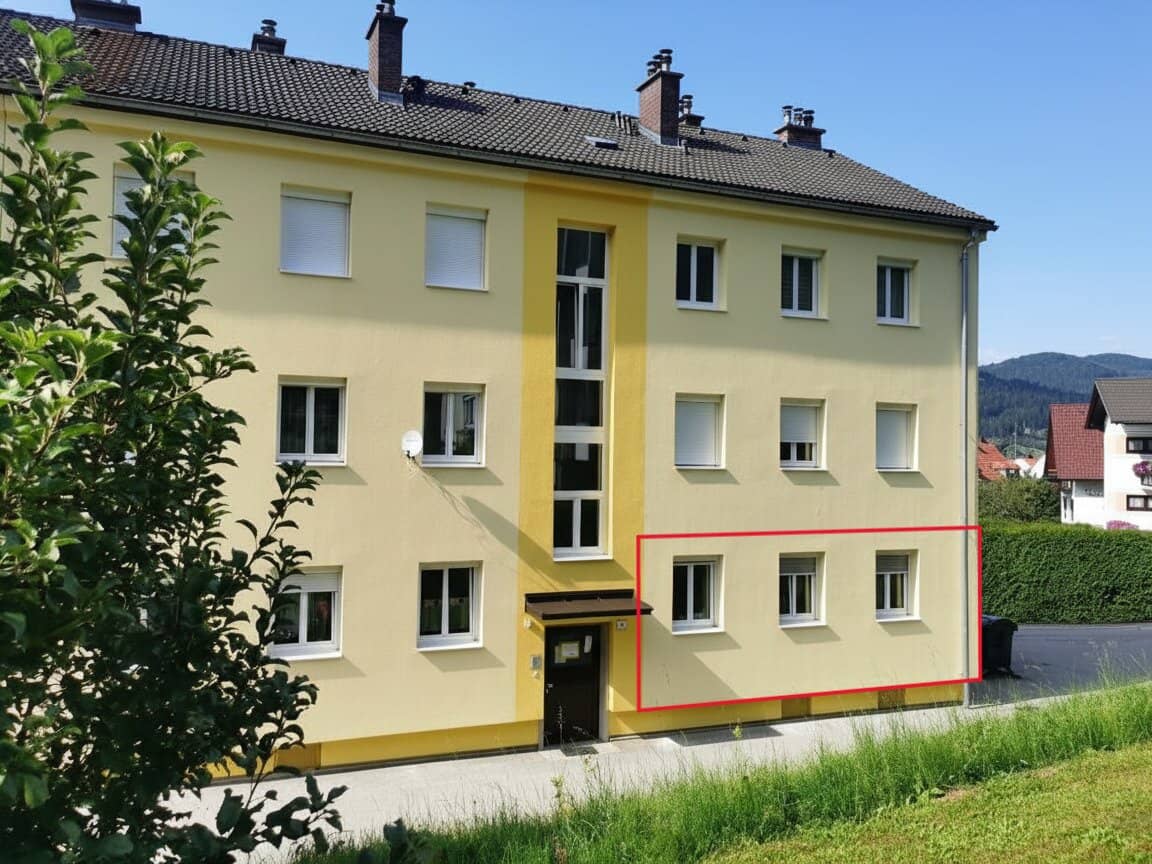 Wohnung Hochparterre saniert Infrarotheizung