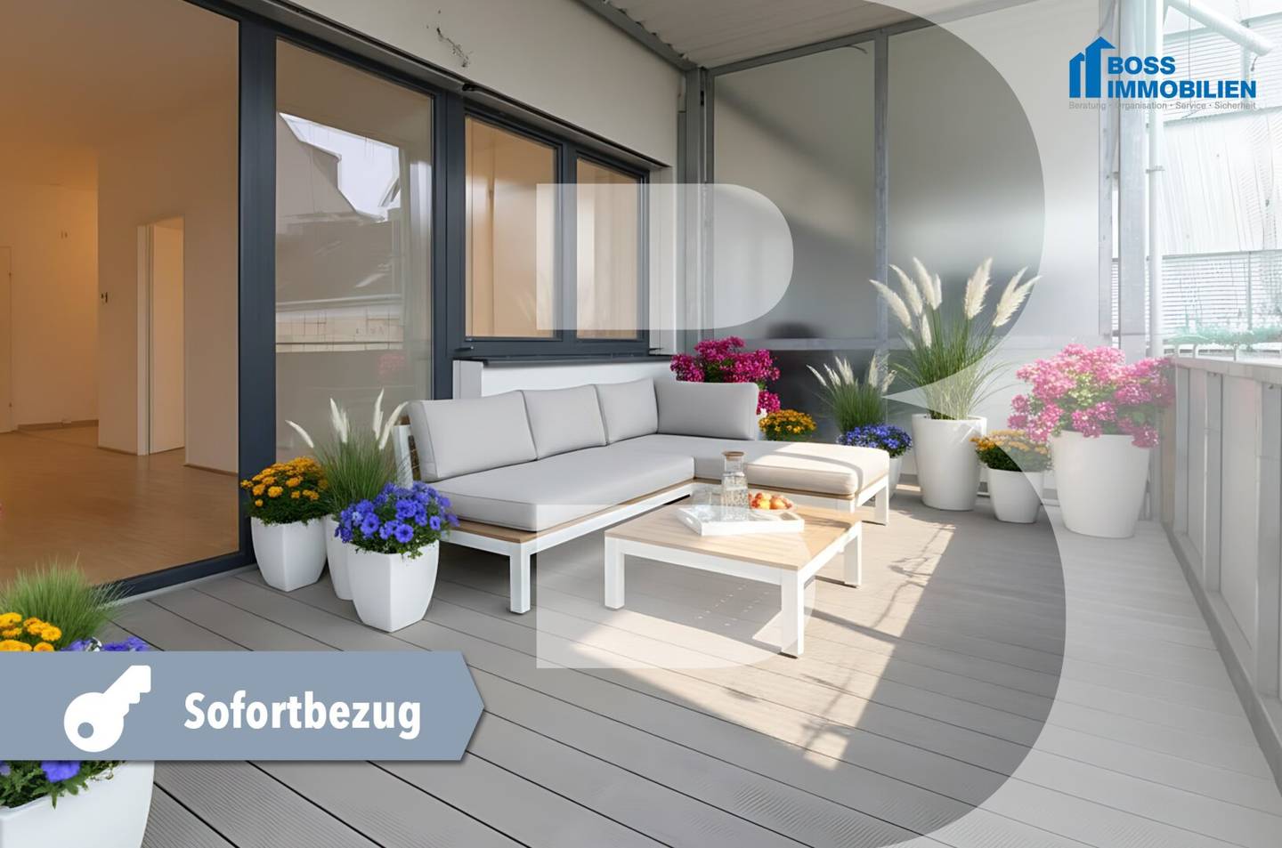 Apartment central location with loggia and lift