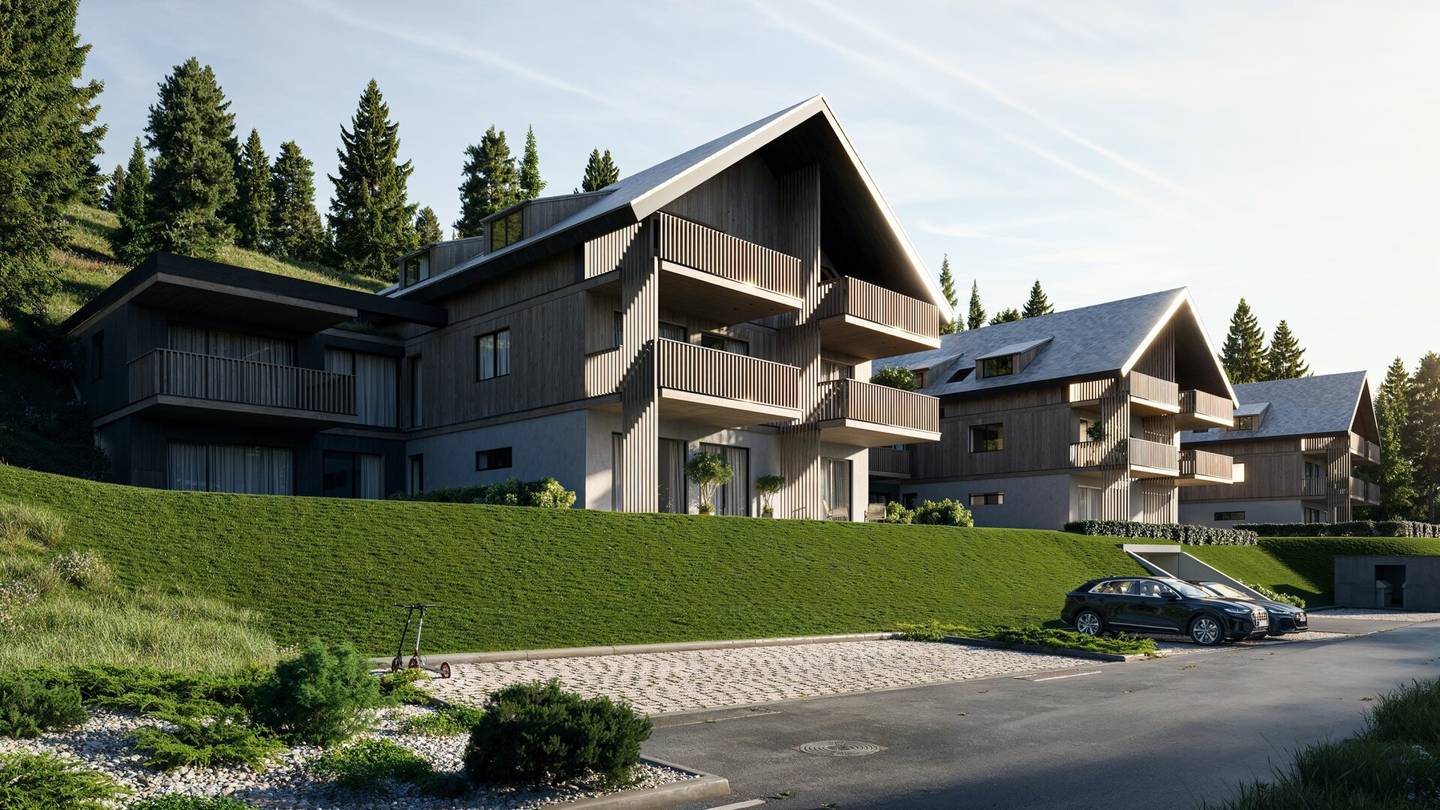 Newly built apartment second home alpine location