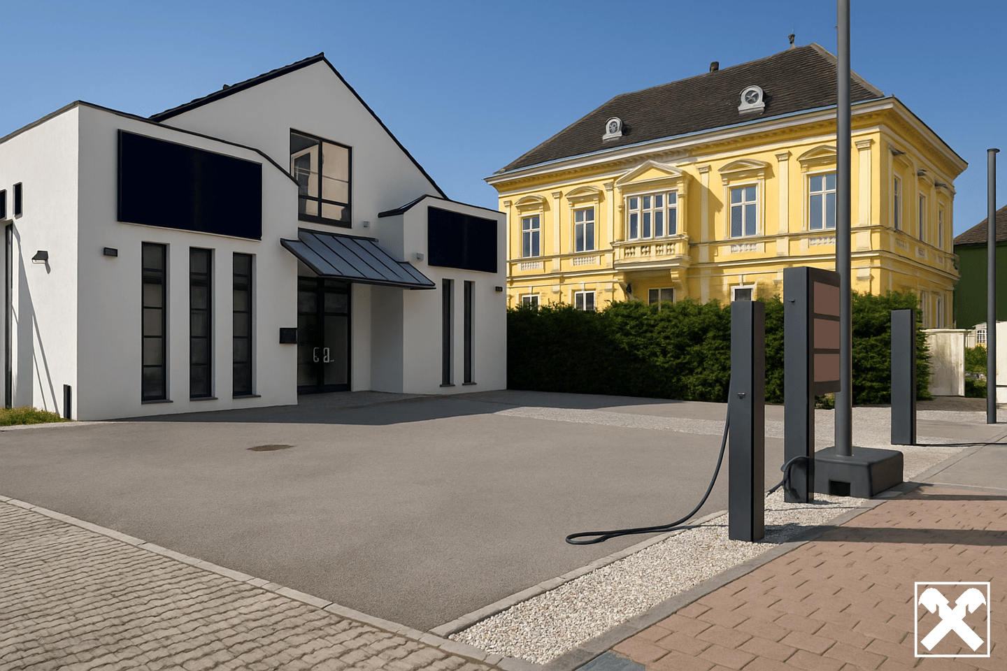 Gewerbeliegenschaft mit großzügigen Büroflächen im Zentrum von Haag