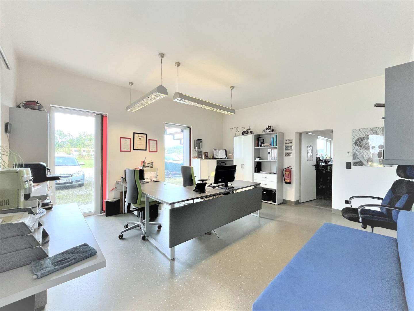 Werkstatt/Produktionshalle mit Büro und Dienstwohnung in Frankenburg