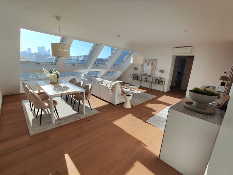 TERRACE DREAM Penthouse first occupancy with terrace and roof terrace Top80
