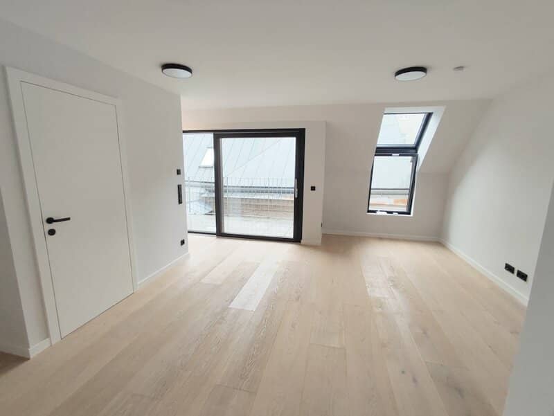 First occupancy terrace apartment near Naschmarkt
