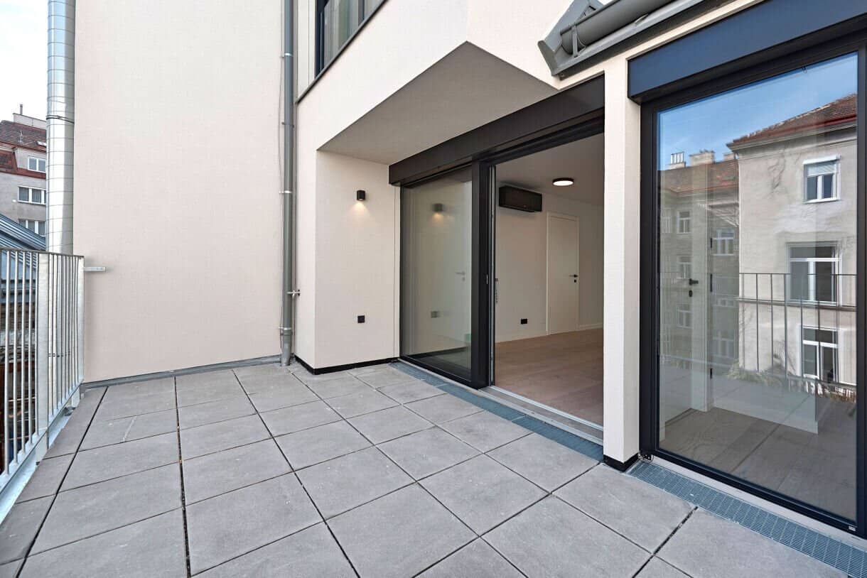 Wohnung Erstbezug mit Dachterrasse nahe Naschmarkt