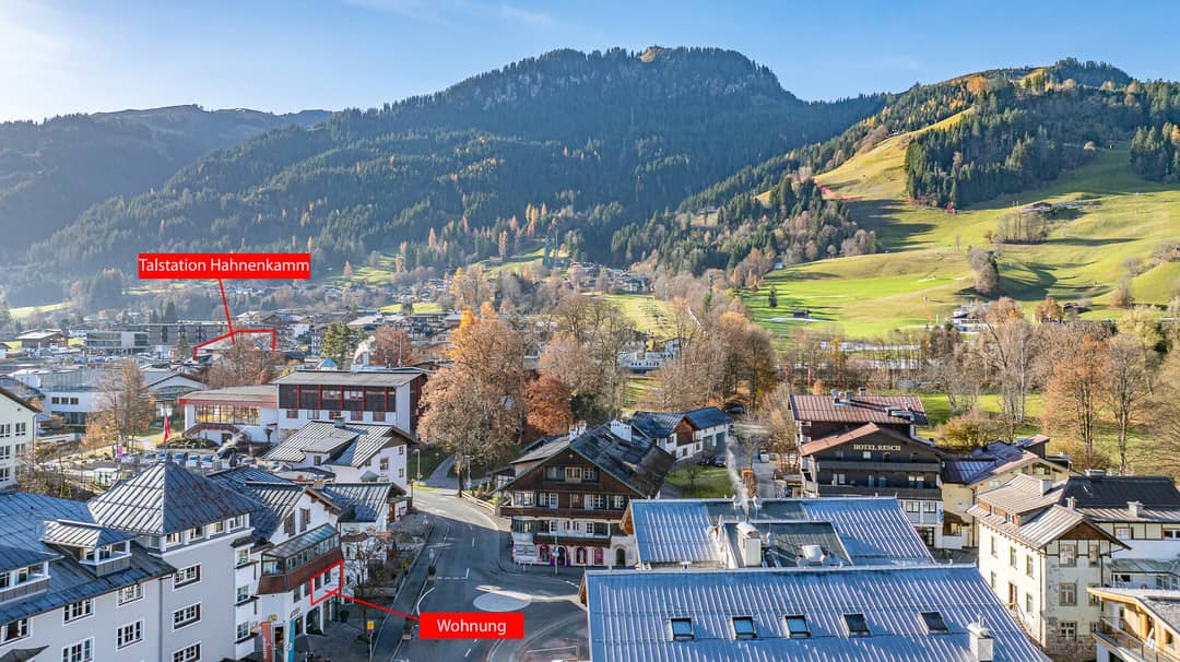 Wohnung im Zentrum mit Parkplatz im Innenhof