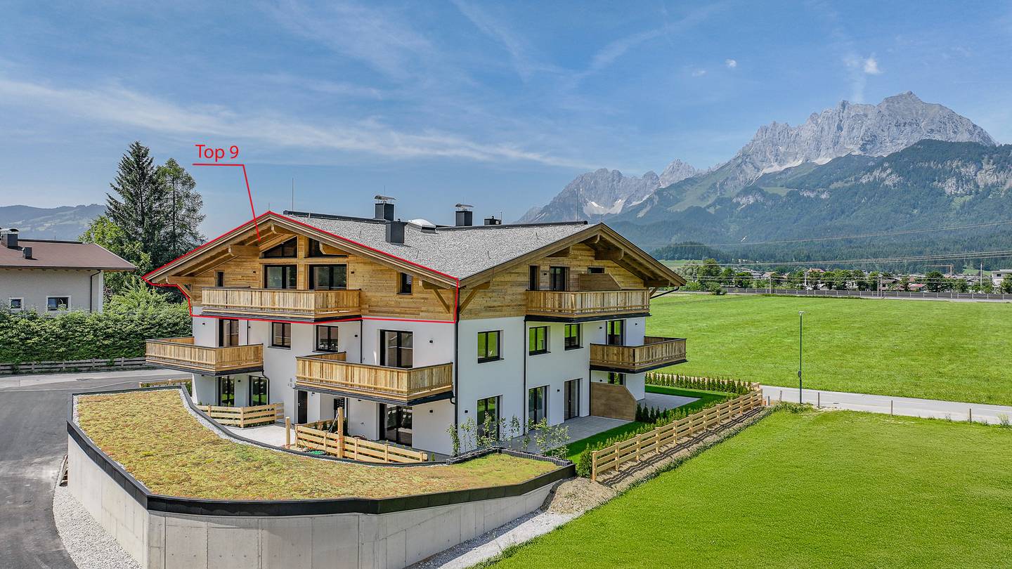 Kaiserblick Penthouse Neubau mit drei Terrassen