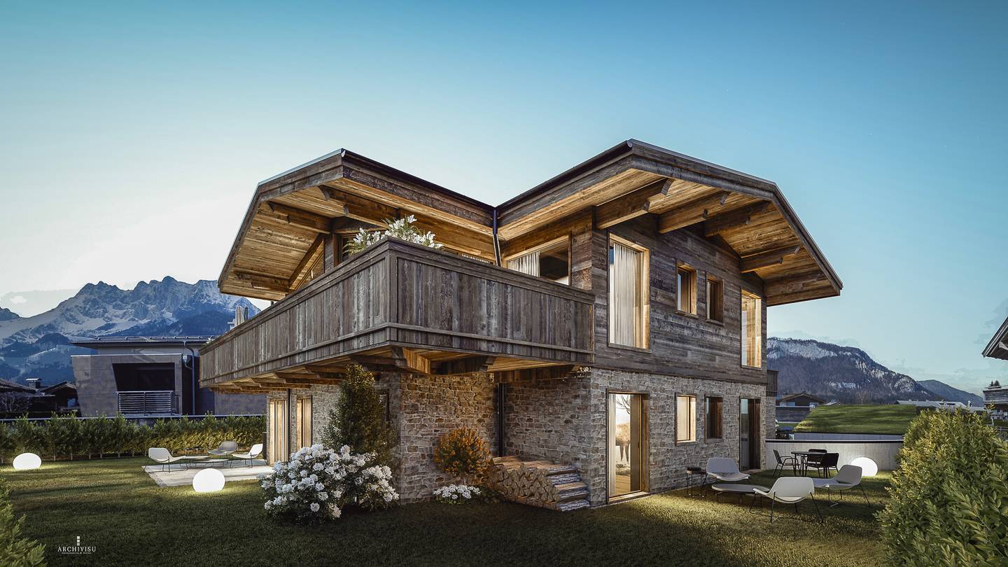 Grundstück mit Baugenehmigung für Luxusvilla in St. Johann in Tirol