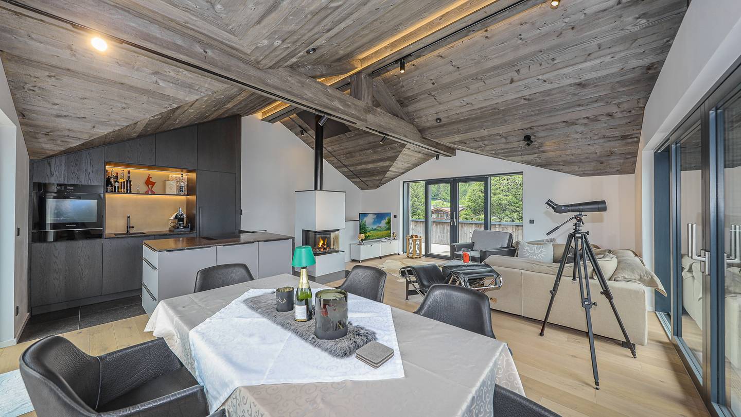 Penthouse mit Blick auf Wilden Kaiser