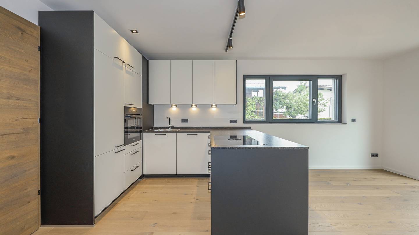 Maisonettewohnung Garten mit Blick auf Wilden Kaiser