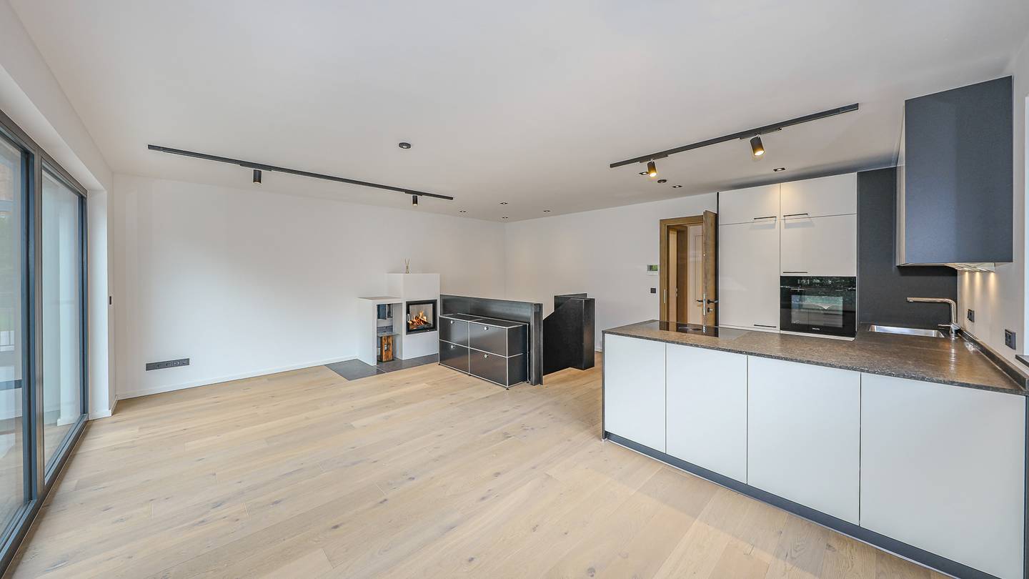 Maisonettewohnung Garten mit Blick auf Wilden Kaiser