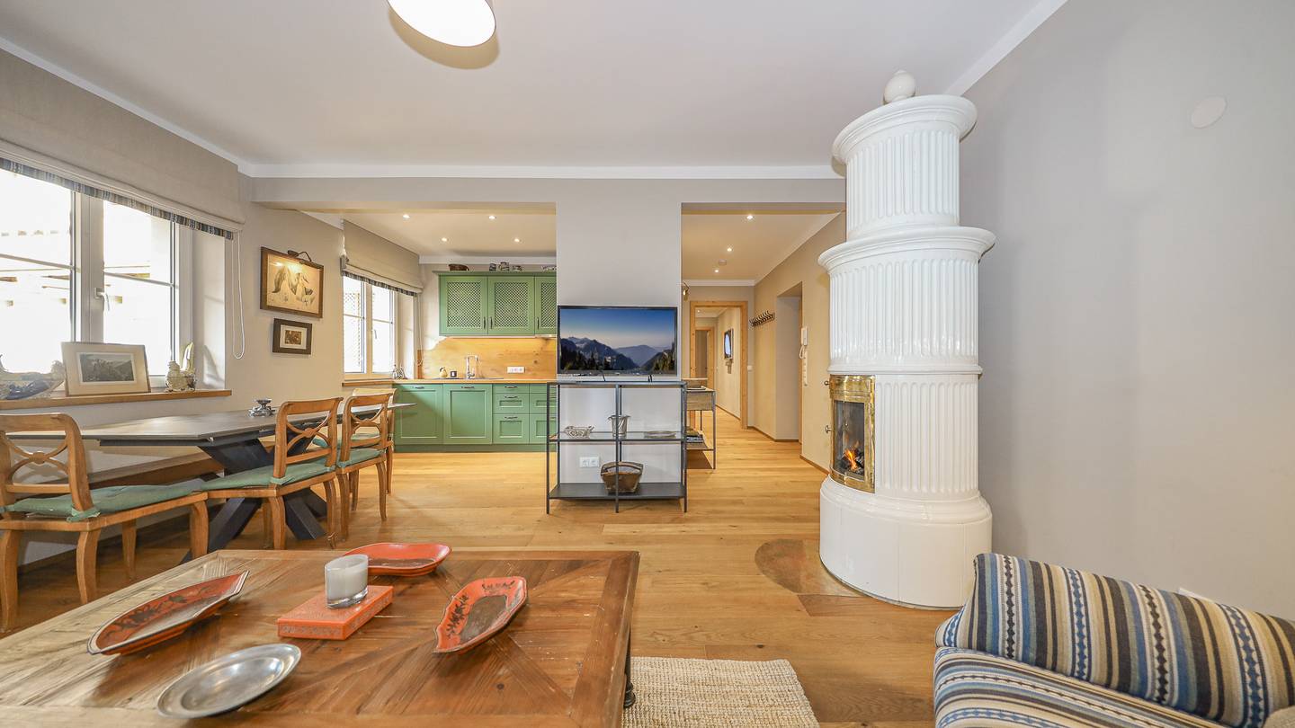 Wohnung ruhige Zentrumslage Balkon Kamin