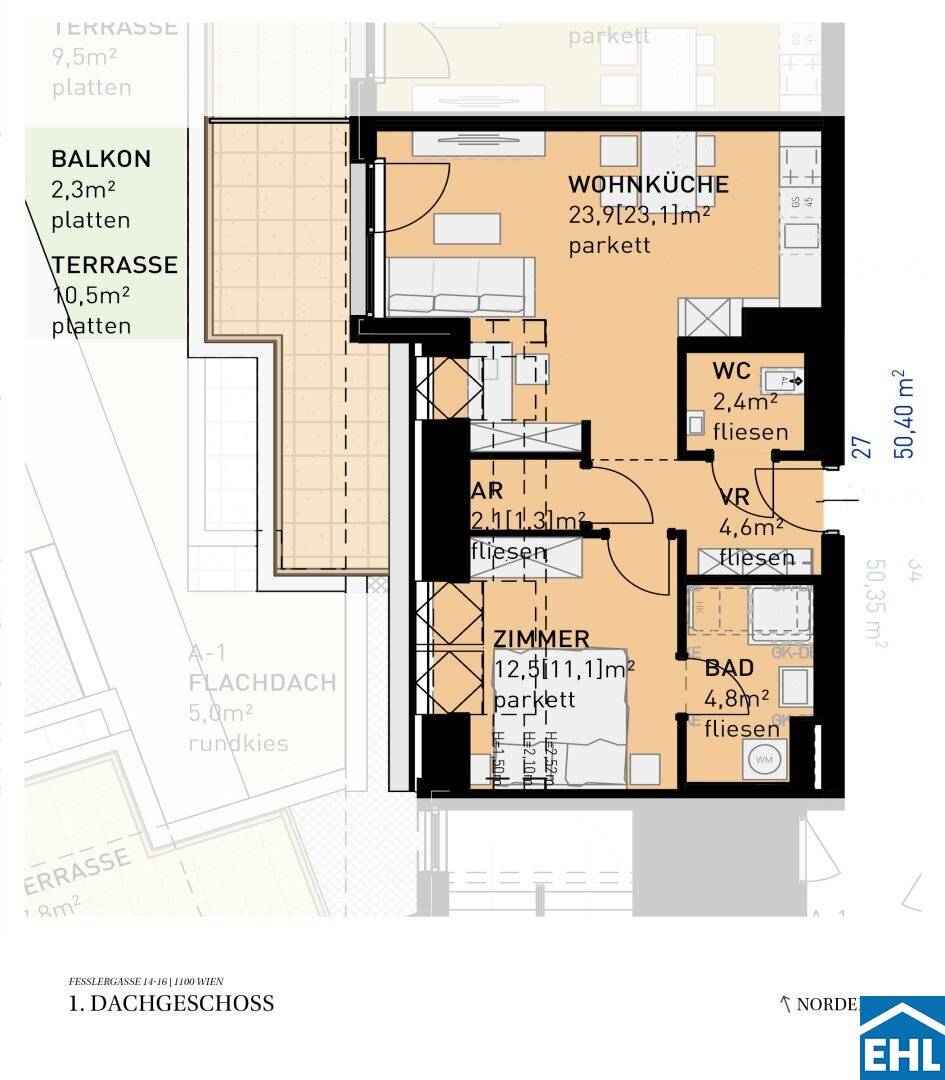 Modern living concepts and high quality fittings at TEN LIVING