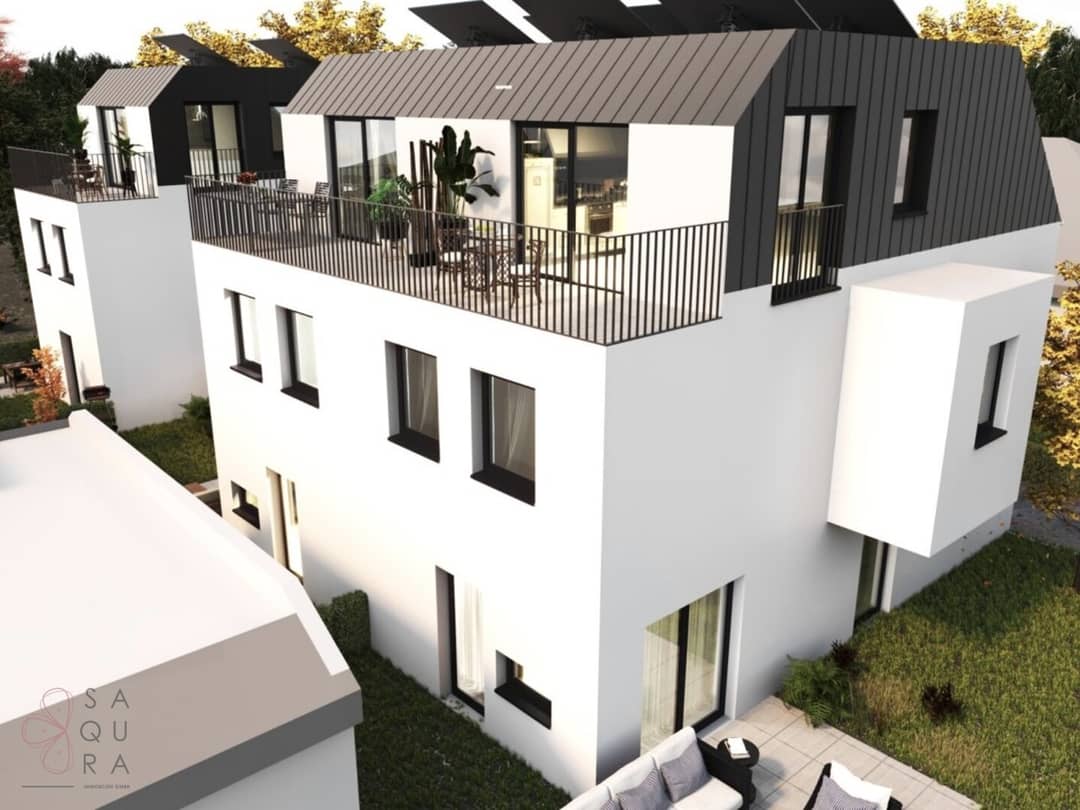 Moderne Doppelhaushälfte in Wien 22 mit 122m² Wohnfläche & 2 Terrassen