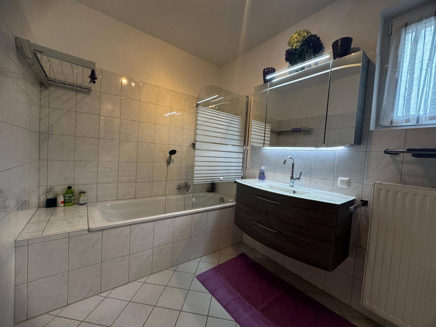 Bright furnished apartment with south balcony
