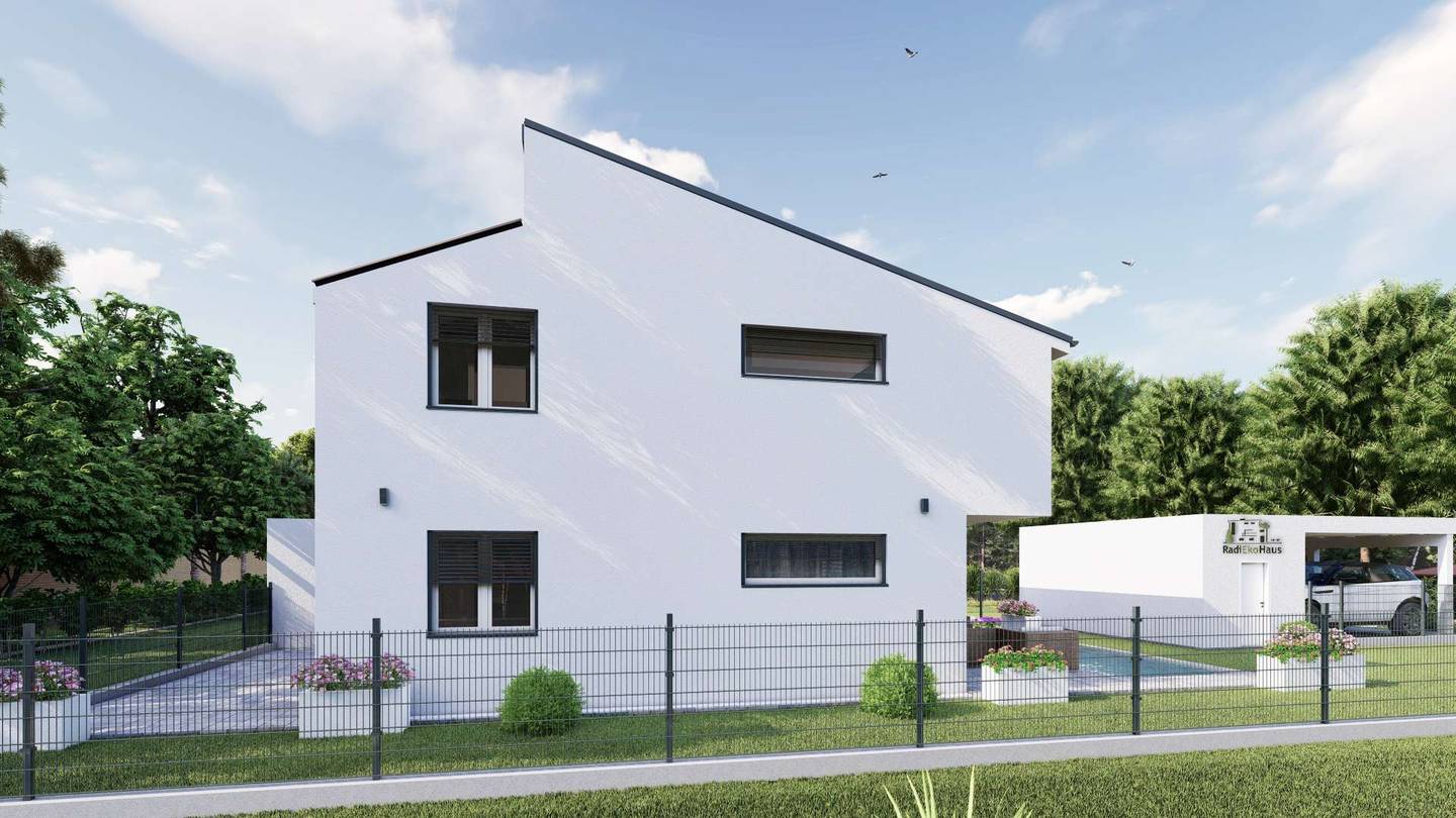 Belagsfertiges Einfamilienhaus in Fels am Wagram mit Garten & Balkon