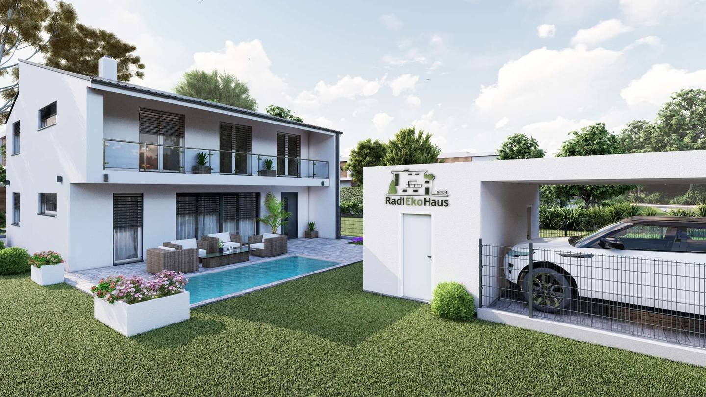 Belagsfertiges Einfamilienhaus in Fels am Wagram mit Garten & Balkon