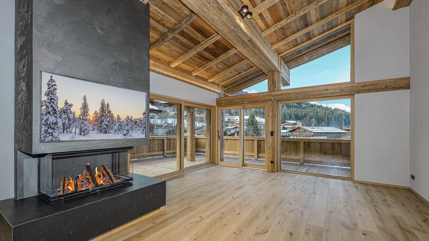 Penthouse mit Panoramablick und Wellnessbereich