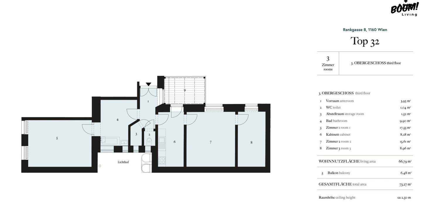 Wohnung modernisiert mit Aufzug nahe Kongresspark