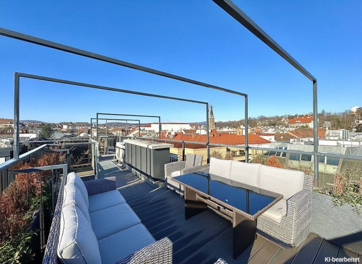 Wohnung Dachgeschoss mit Lift Dachterrasse