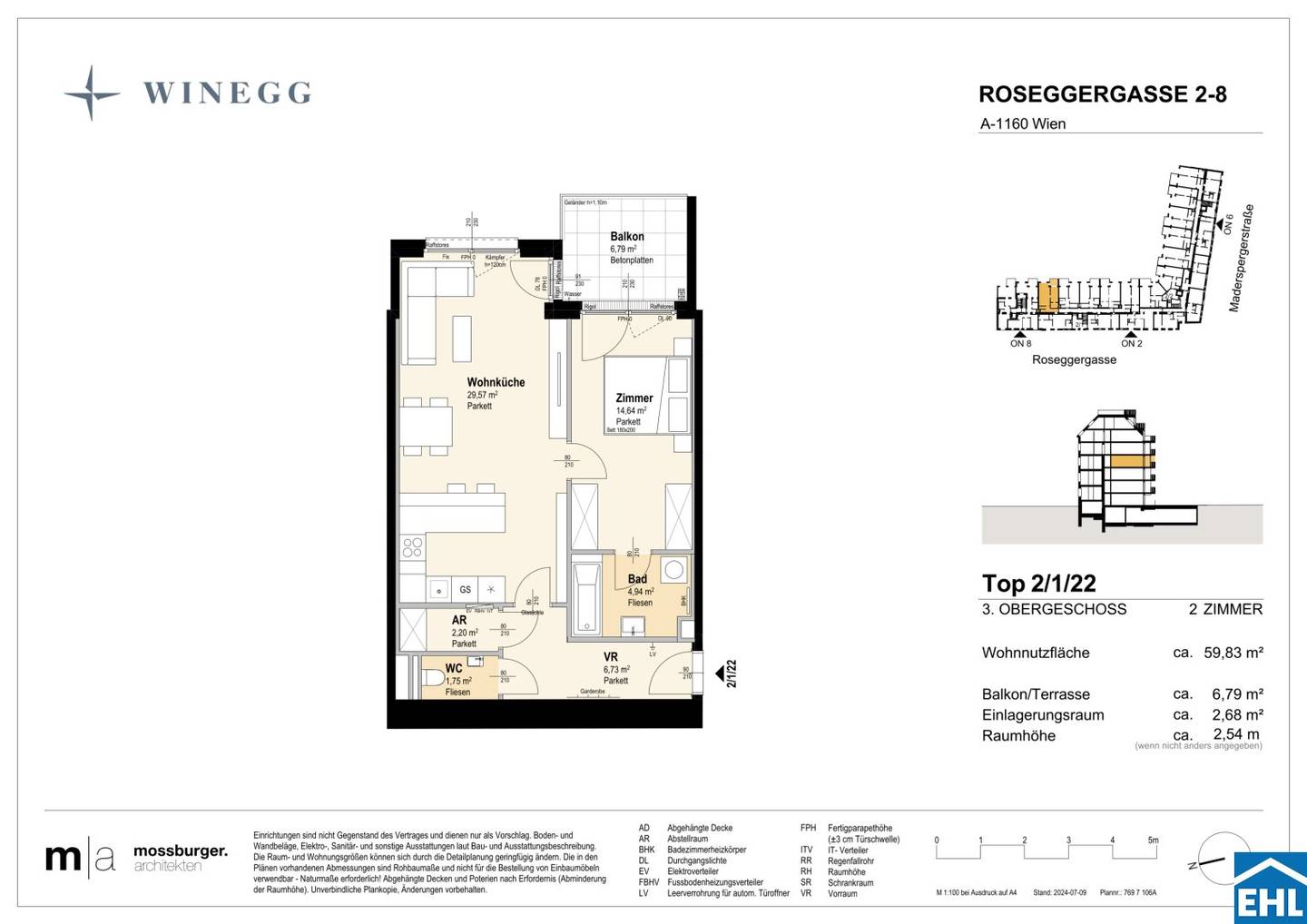Erstbezug Neubau Wohnung nahe Wilhelminenberg