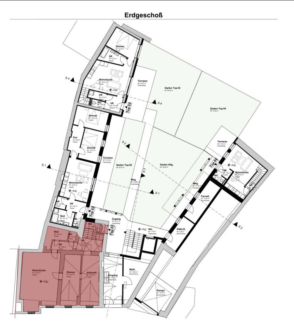 Apartment Nußdorf first occupancy turnkey