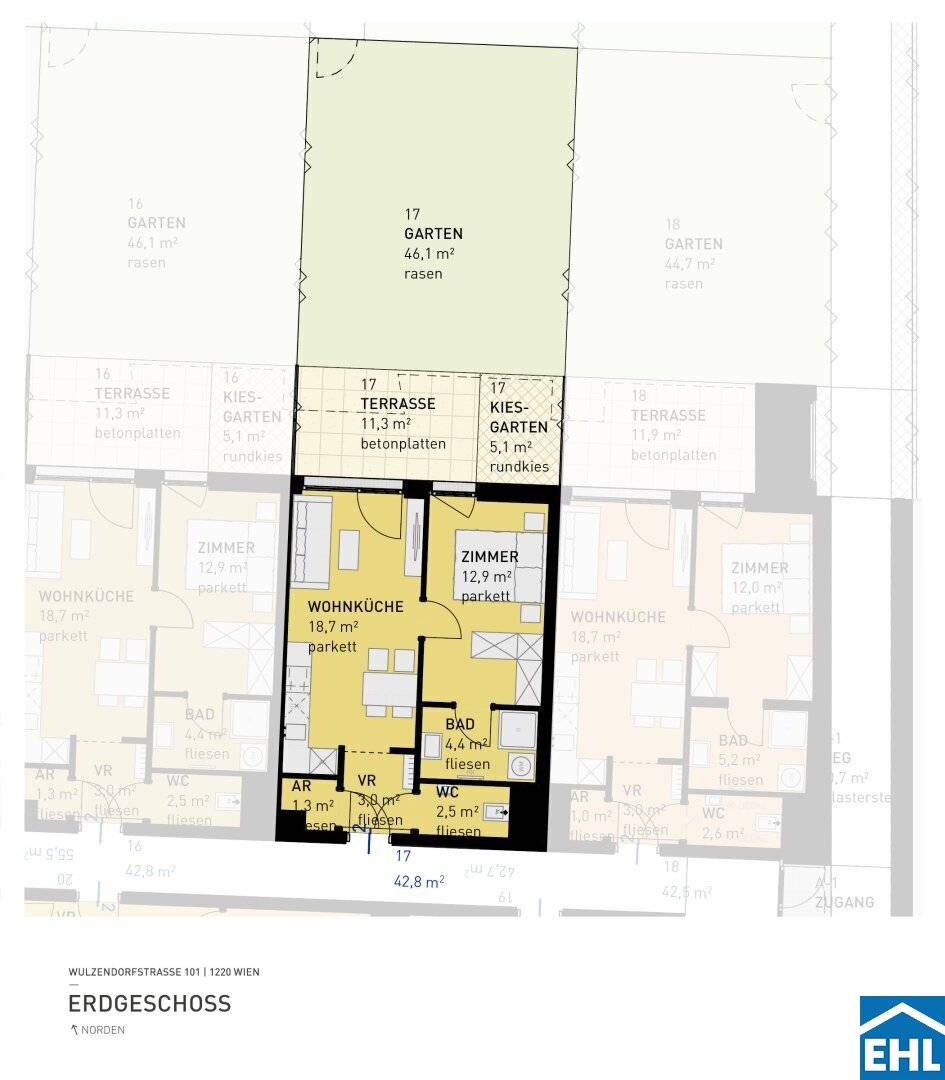 Exclusive living comfort: The location makes the difference