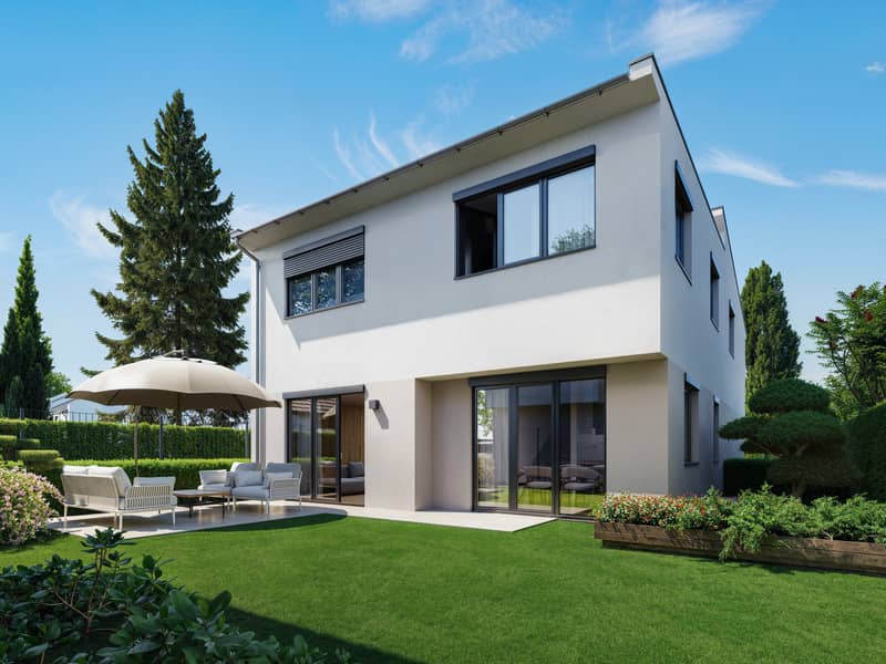 Doppelhaushälfte in 1220 Wien, nahe U2 Seestadt, 116 m² mit Stellplatz
