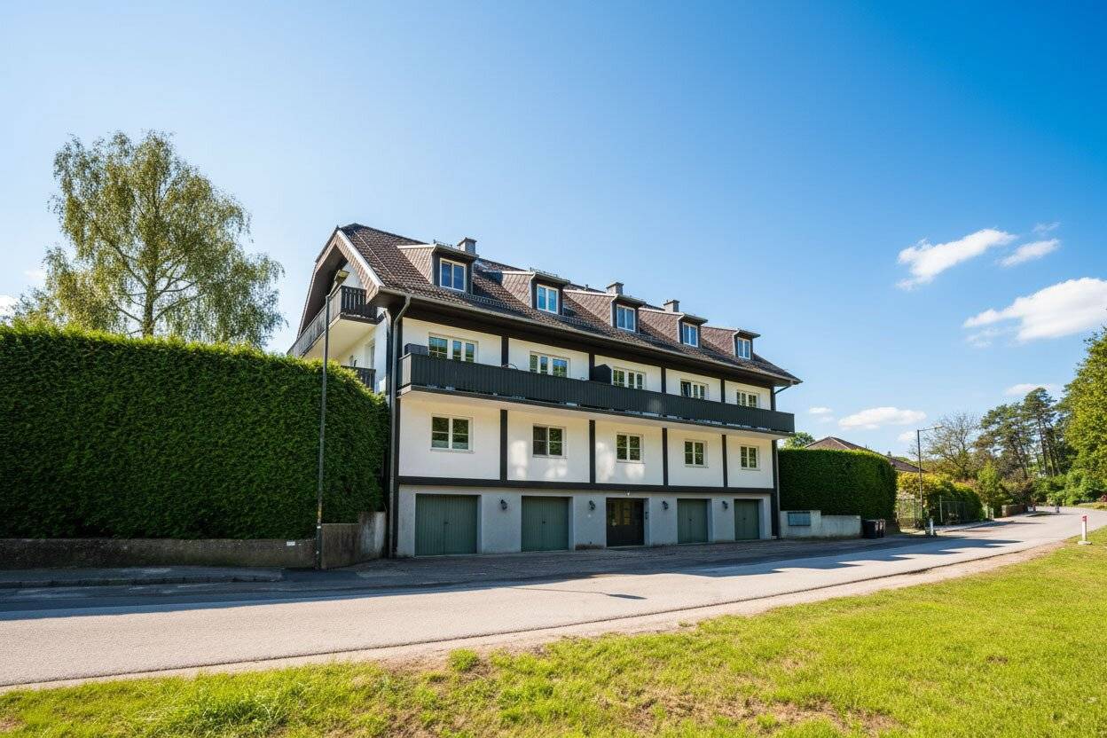 Wohnung mit zwei Balkonen und offener Wohnküche