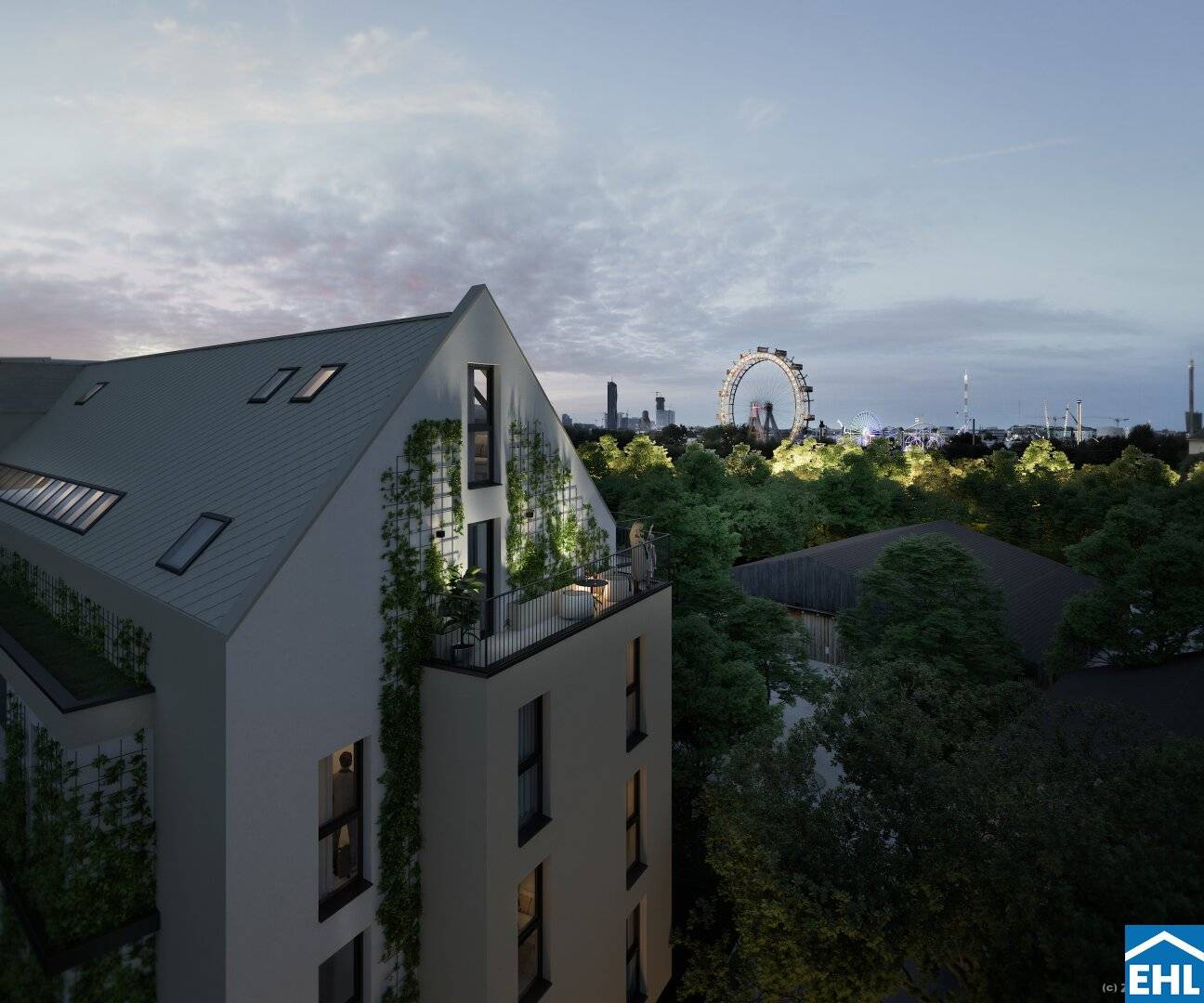 Apartment with Prater view first occupancy