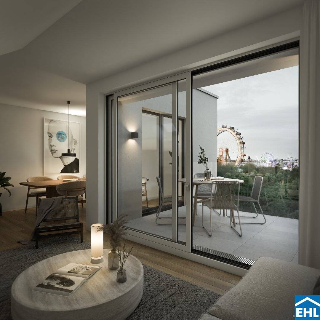 Apartment with Prater view first occupancy