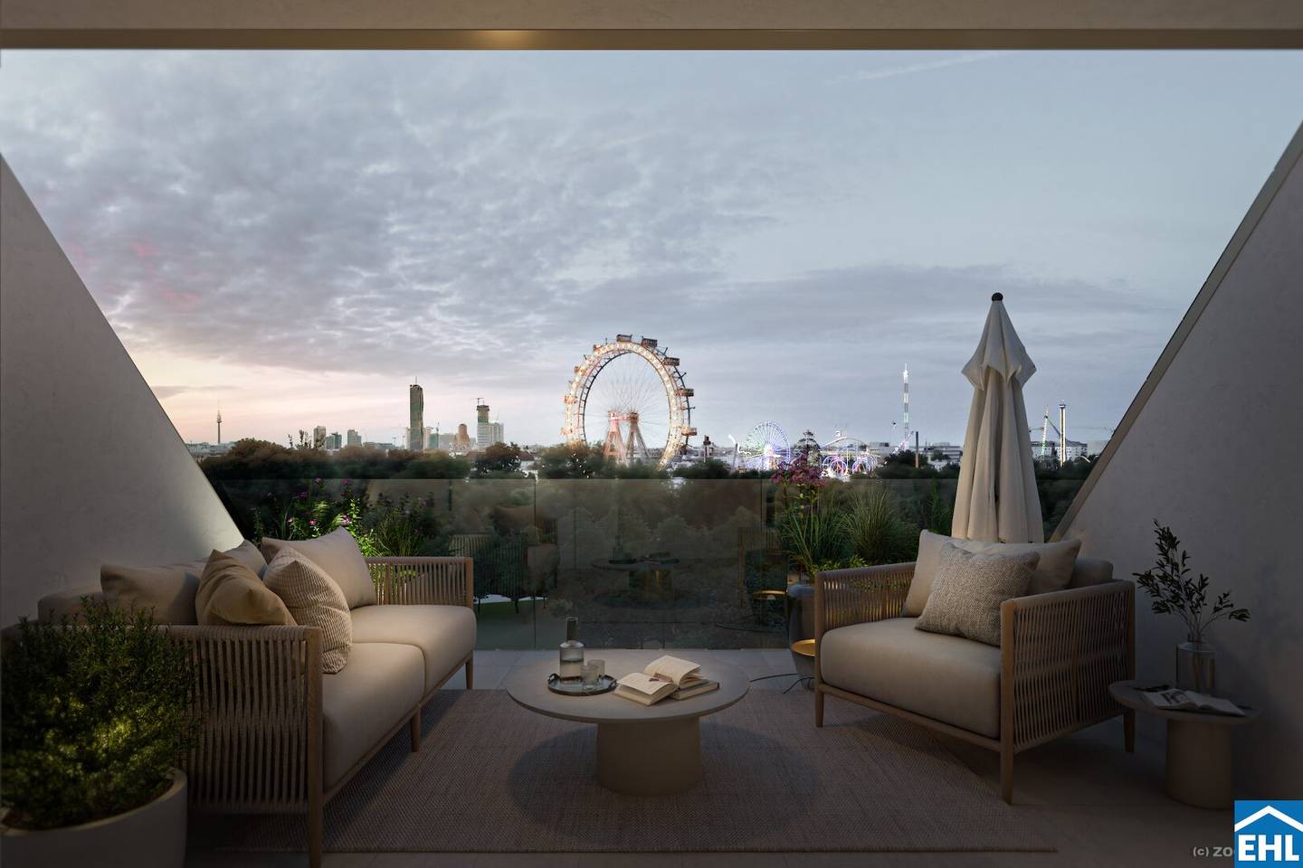Apartment with Prater view first occupancy