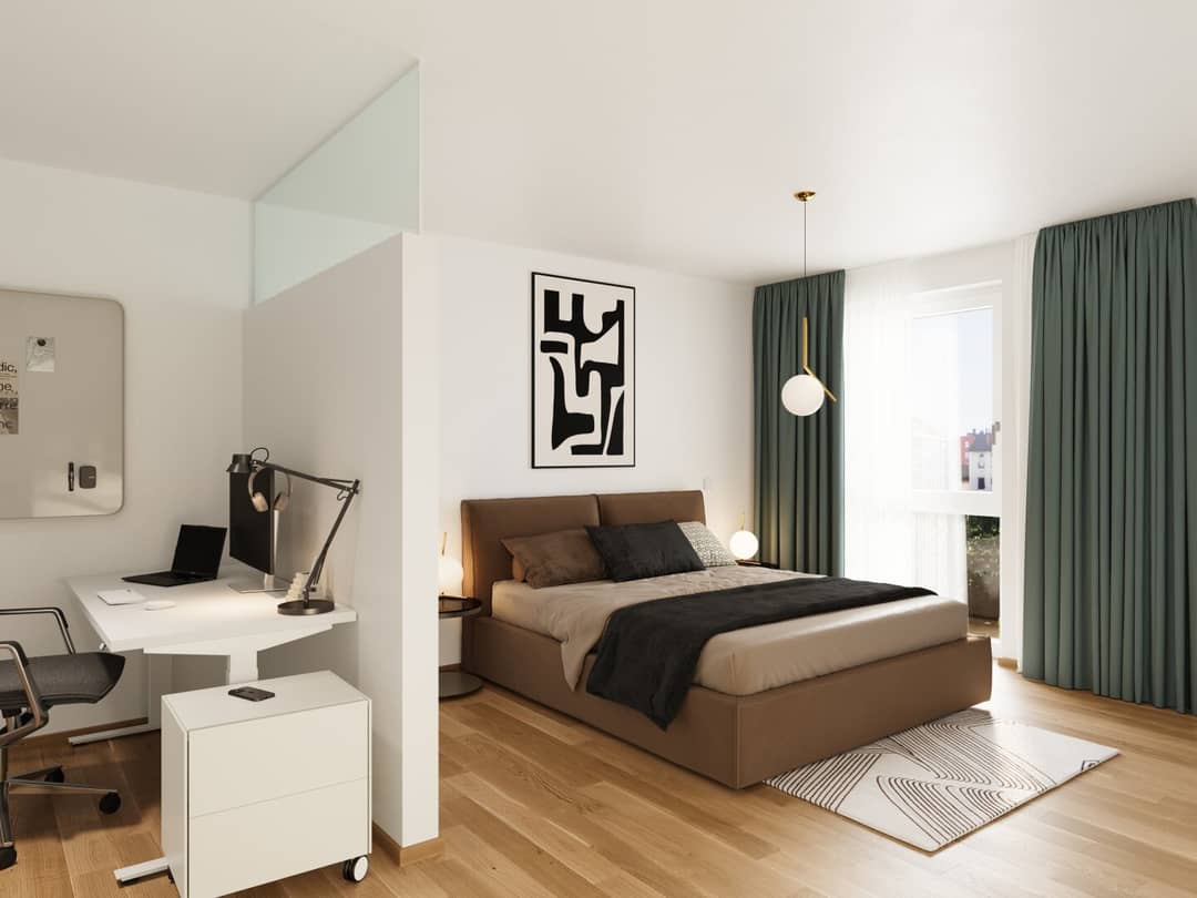 Erstbezug Wohnung mit Balkon
